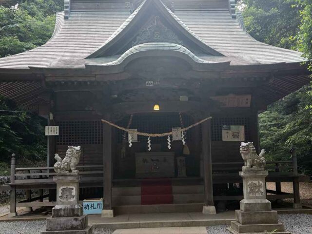 城内にある住吉神社